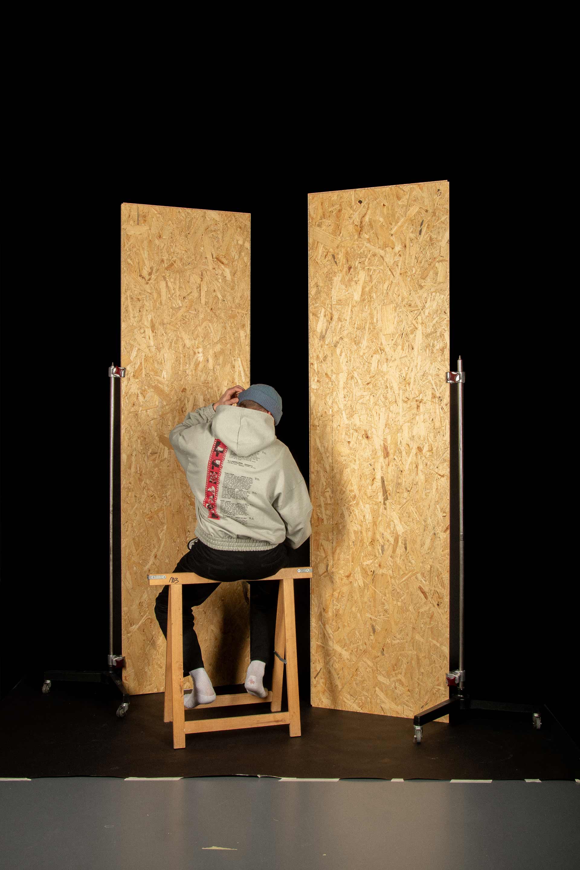 Bild von Hoodies getragen einzeln